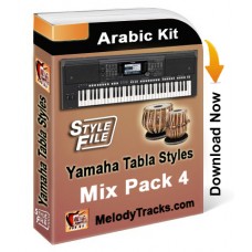 Yamaha Mix Songs Tabla Styles Set 4 - Arabic Kit - Keyboard Beats